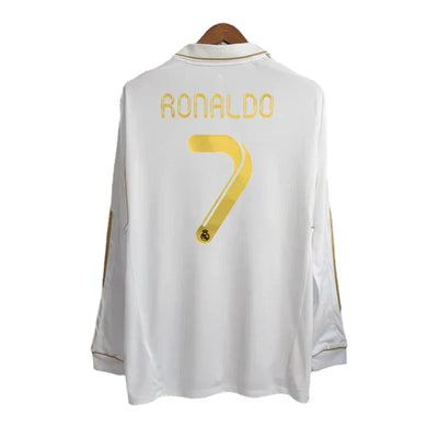 Real Madrid 11/12 Home Retro Shirt - Ronaldo #7 (+Patches)